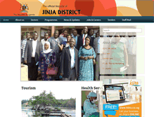 Tablet Screenshot of jinja.go.ug